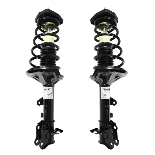 UNITY AUTOMOTIVE 2-15081-15082-001 Rear 2 Wheel Complete Strut Assembly Kit 2003-2008 Tiburon