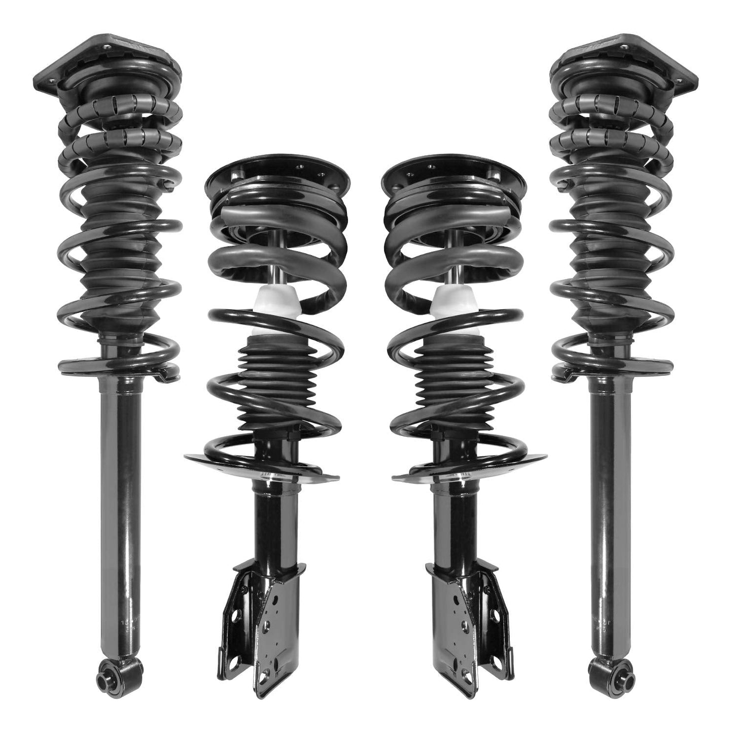 UNITY AUTOMOTIVE 4-11150-15030-001 4 Wheel Complete Strut Assembly Kit 1999-2005 Chevrolet Cavalier