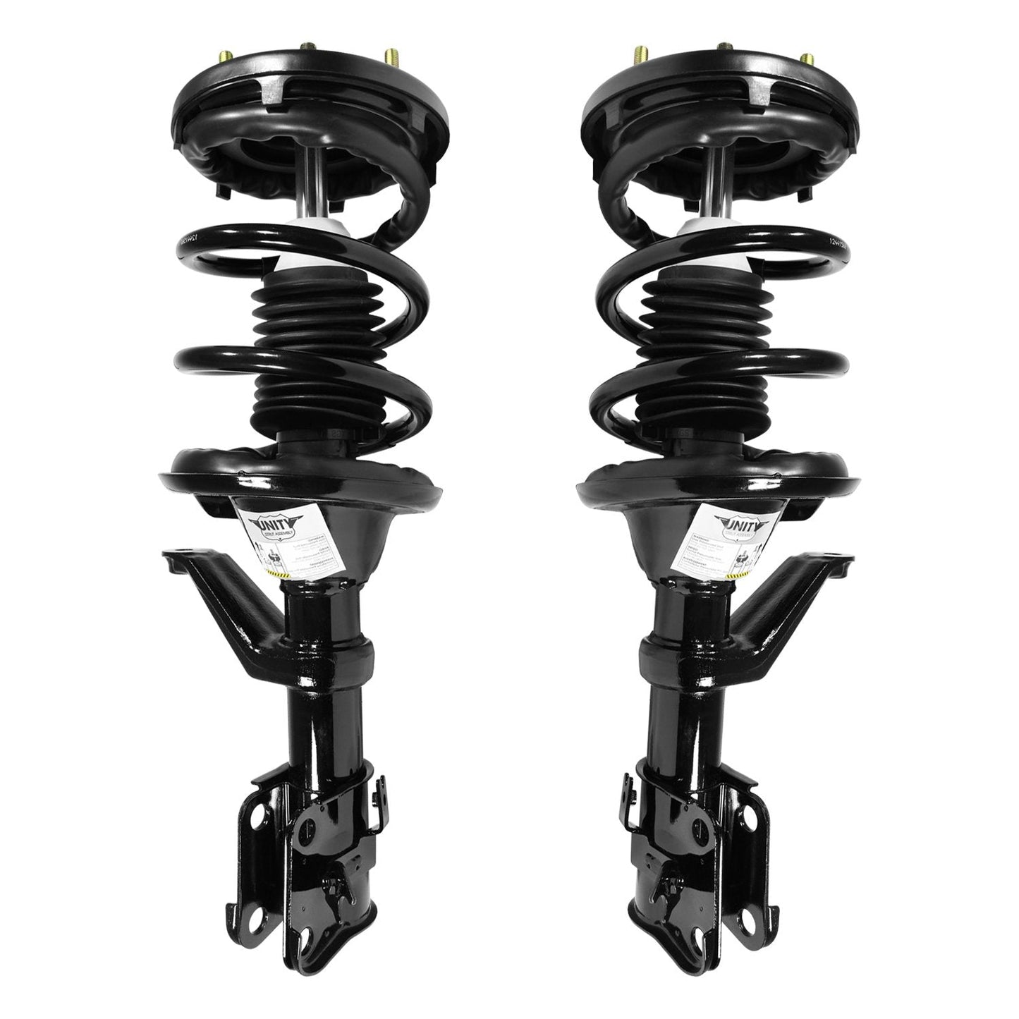 UNITY AUTOMOTIVE 2-11667-11668-001 Front 2 Wheel Complete Strut Assembly Kit 2002-2006 Honda CR-V