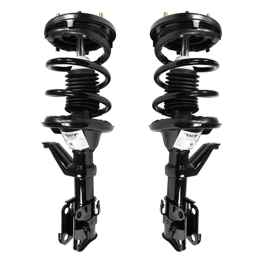 UNITY AUTOMOTIVE 2-11667-11668-001 Front 2 Wheel Complete Strut Assembly Kit 2002-2006 Honda CR-V