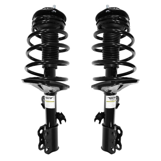 UNITY AUTOMOTIVE 2-11961-11962-001 Front 2 Wheel Complete Strut Assembly Kit 1998-2003 Toyota Sienna