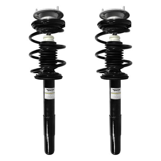 UNITY AUTOMOTIVE 2-11390-001 Front 2 Wheel Complete Strut Assembly Kit 1996-2000 BMW 528i