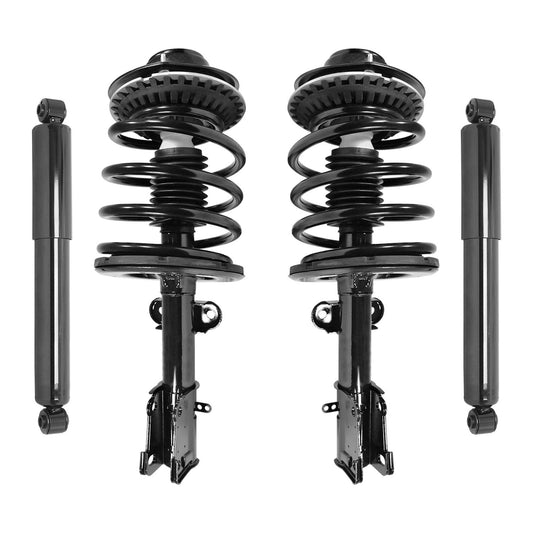 Unity Automotive 4-11071-253030-001 4 Wheel Complete Strut Assembly with Gas Shock Kit 2001-2007 Chrysler Town & Country