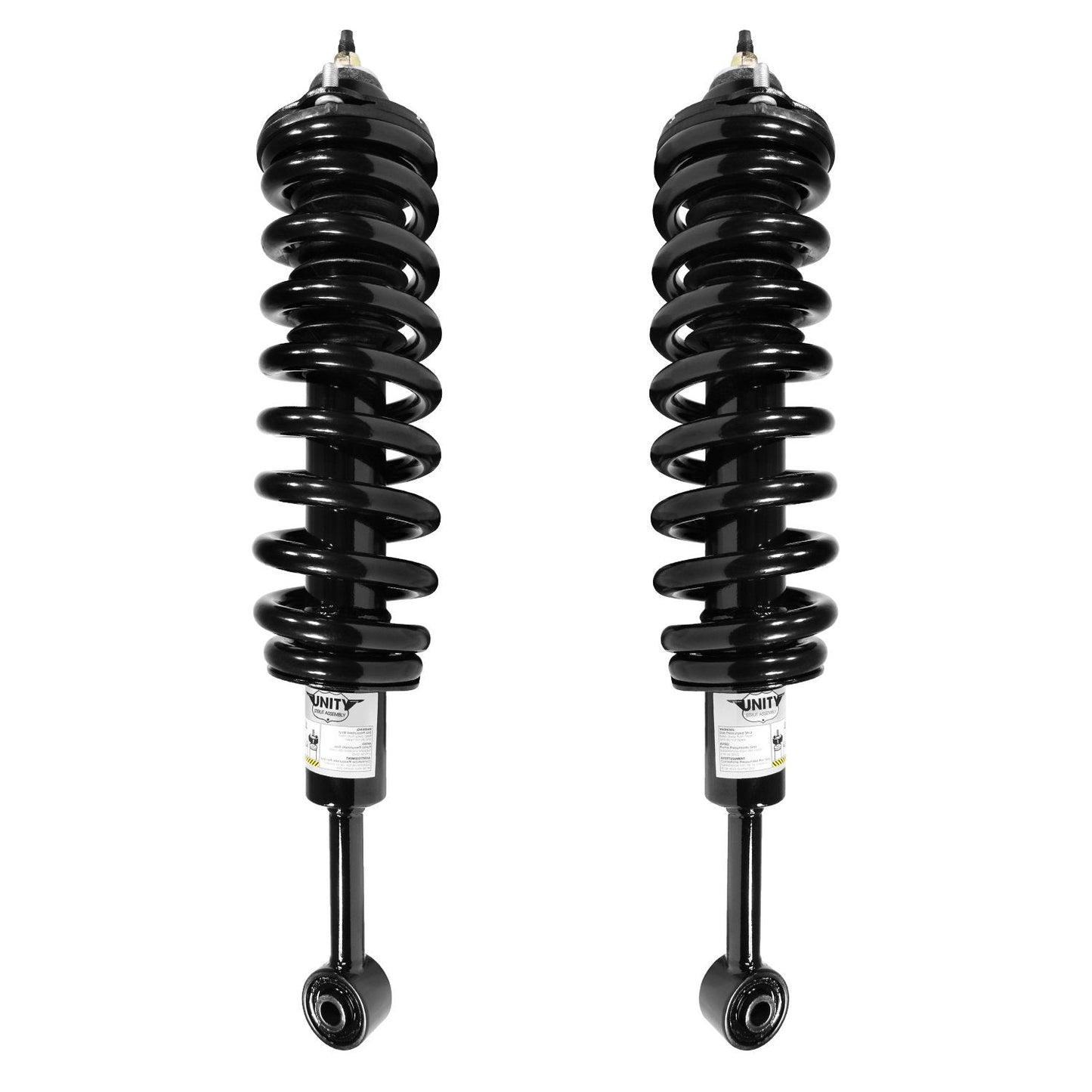 UNITY AUTOMOTIVE 2-11563-11564-001 Front 2 Wheel Complete Strut Assembly Kit 2003-2013 Toyota 4Runner