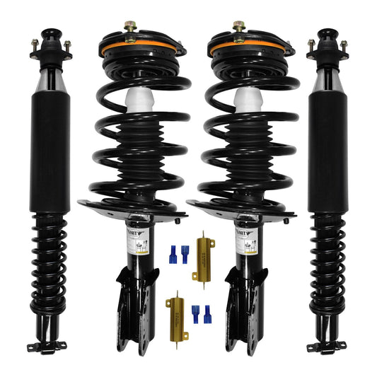 Unity 4-11450-65200C-001 Front and Rear 4 Wheel Complete Strut Assembly with Gas Shock Kit