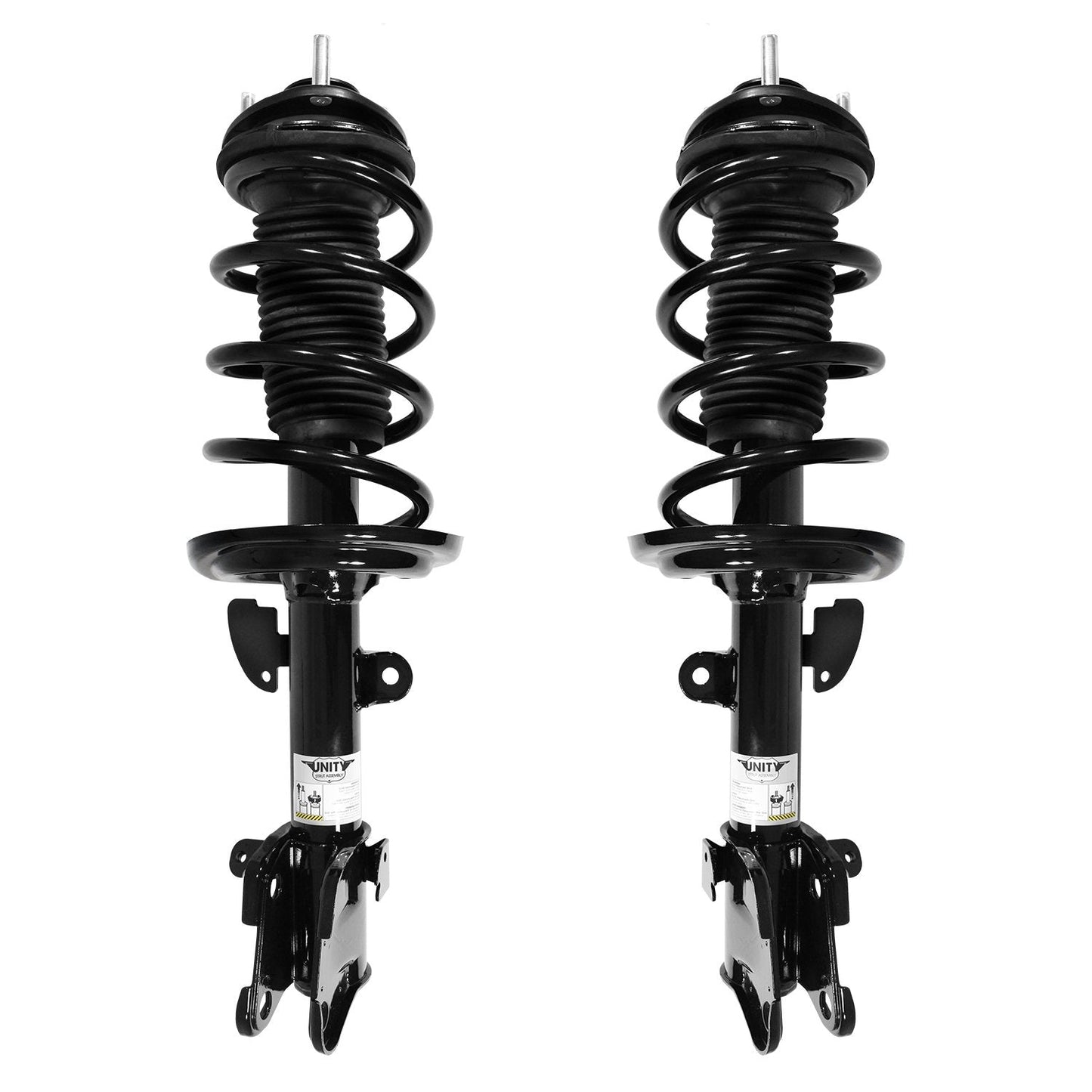 UNITY AUTOMOTIVE 2-11713-11714-001 Front 2 Wheel Complete Strut Assembly Kit 2007-2013 Acura MDX