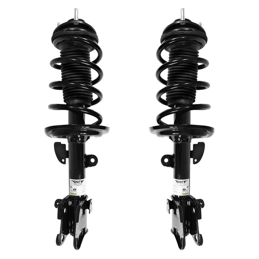 UNITY AUTOMOTIVE 2-11713-11714-001 Front 2 Wheel Complete Strut Assembly Kit 2007-2013 Acura MDX