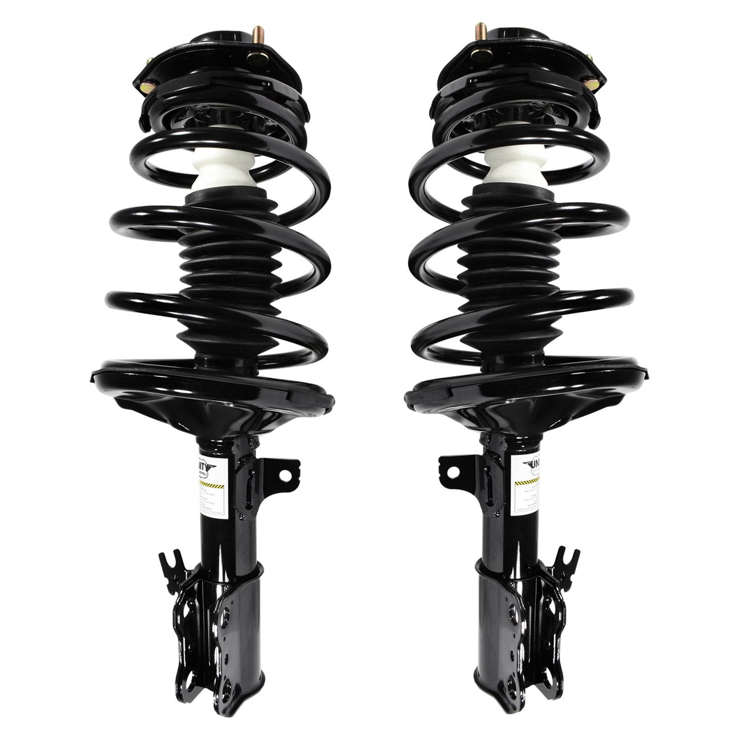 UNITY AUTOMOTIVE 2-11281-11282-001 Front 2 Wheel Complete Strut Assembly Kit 1997-2001 Toyota Camry