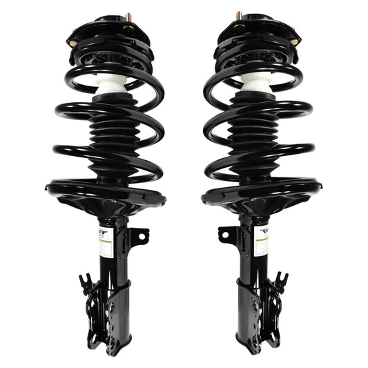 UNITY AUTOMOTIVE 2-11281-11282-001 Front 2 Wheel Complete Strut Assembly Kit 1997-2001 Toyota Camry