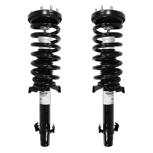 UNITY AUTOMOTIVE 2-11235-11236-001 Front 2 Wheel Complete Strut Assembly Kit 2008-2012 Honda Accord