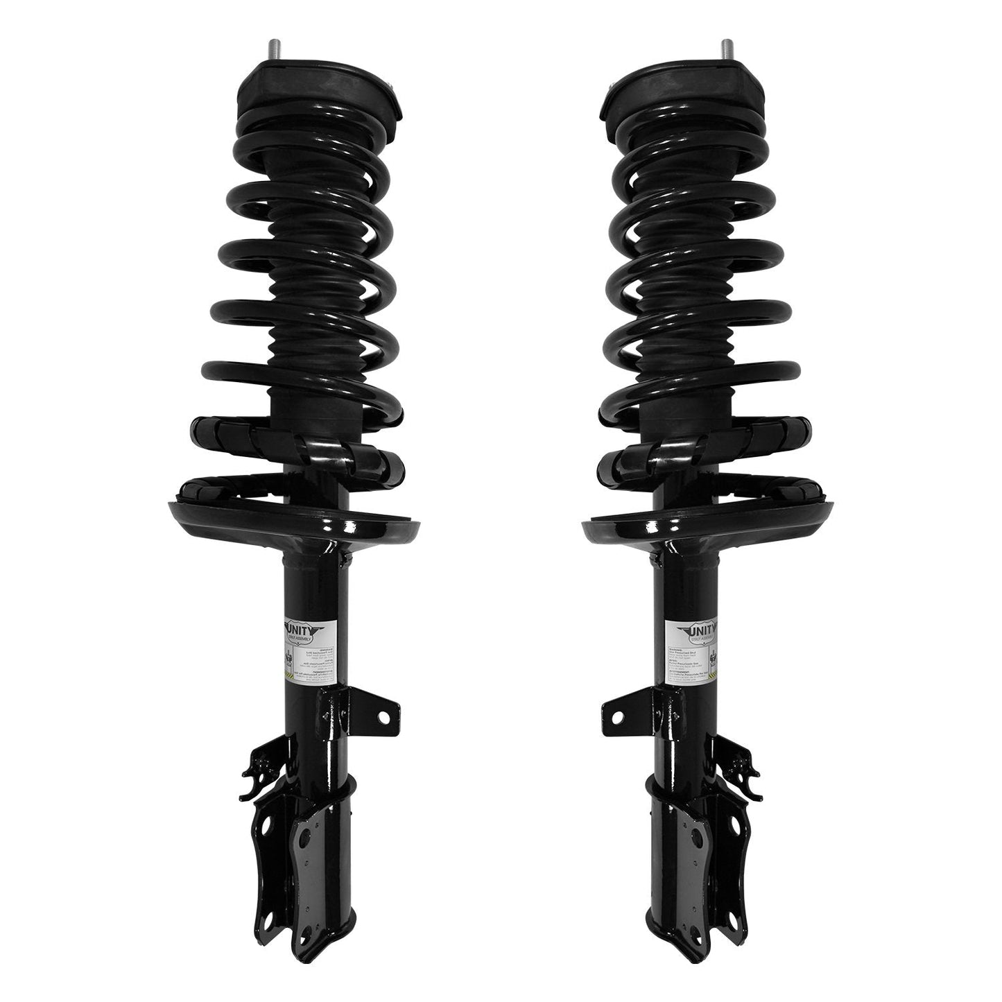 UNITY AUTOMOTIVE 2-15321-15322-001 Rear 2 Wheel Complete Strut Assembly Kit 1992-1996 Toyota Camry