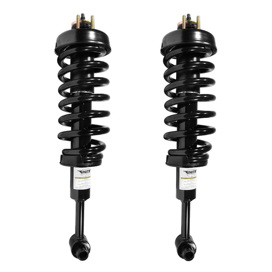 Unity Automotive 2-11200-001 Front 2 Wheel Complete Strut Assembly Kit 2004-2005 Ford Explorer, Regular