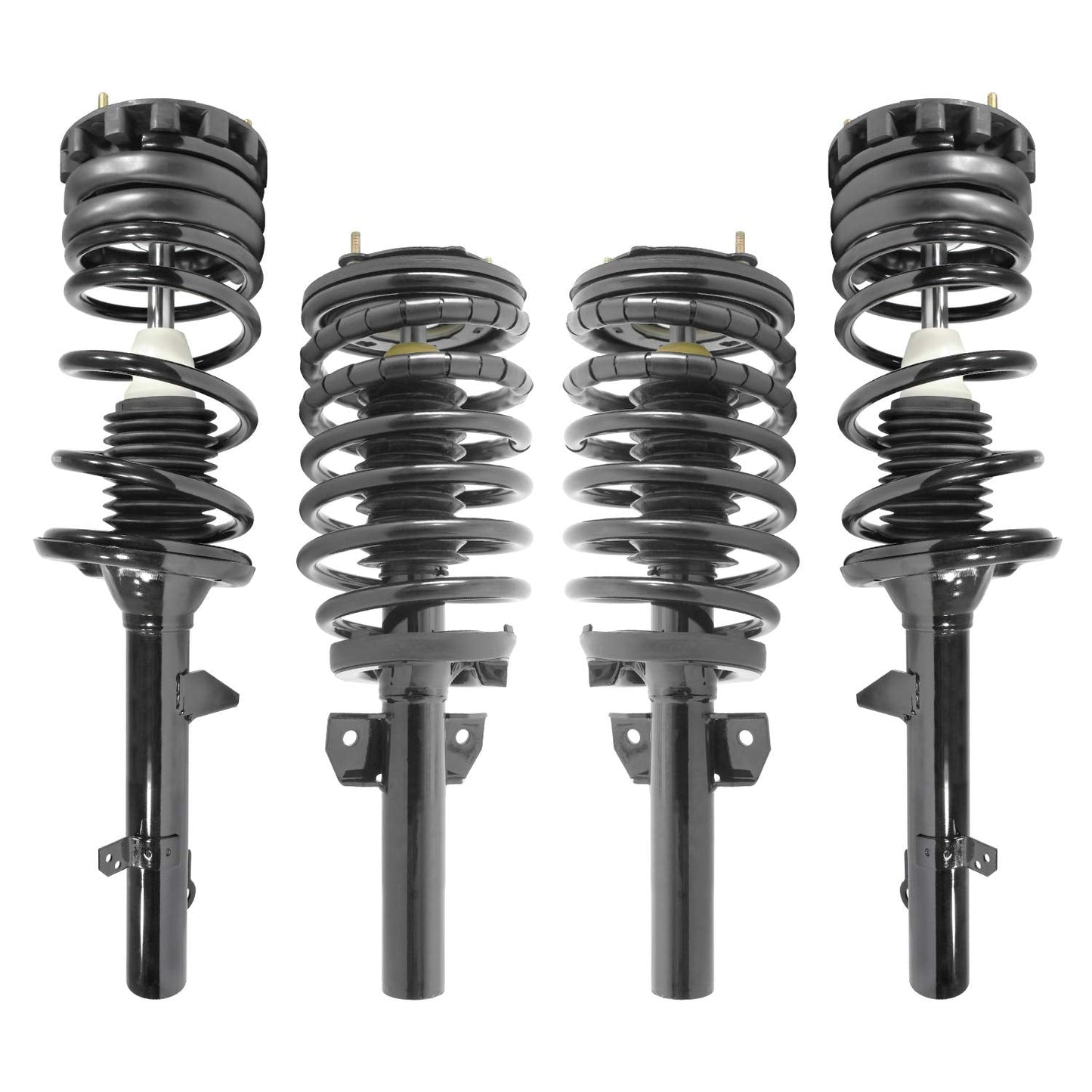 Unity 4-11310-15040-001 Front and Rear 4 Wheel Complete Strut Assembly Kit
