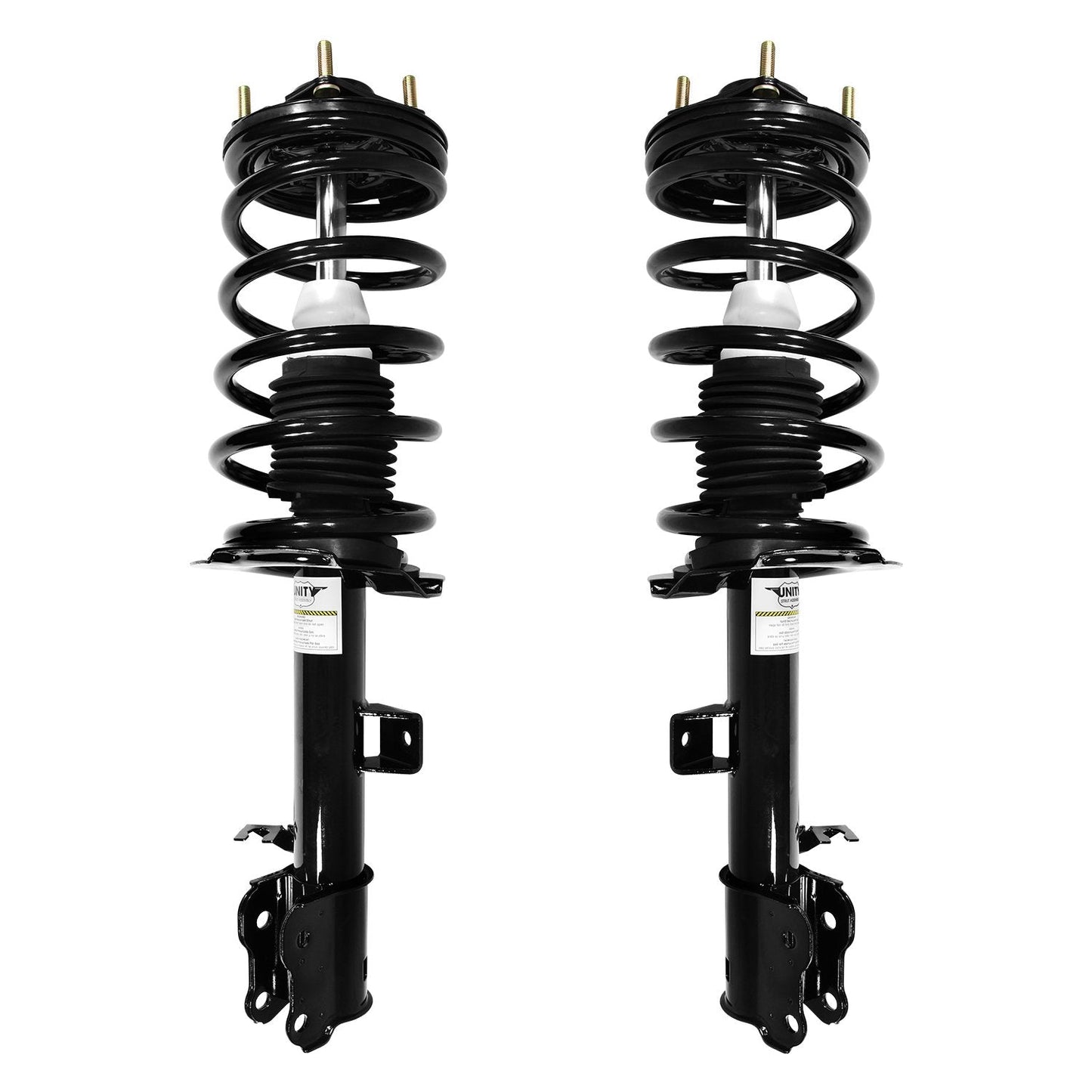 UNITY AUTOMOTIVE 2-11621-11622-001 Front 2 Wheel Complete Strut Assembly Kit 2001-2011 Ford Escape