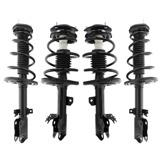 Unity 4-11975-15025-001 Front and Rear 4 Wheel Complete Strut Assembly Kit
