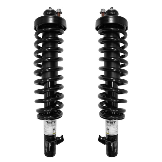 UNITY AUTOMOTIVE 2-11541-11542-001 Front 2 Wheel Complete Strut Assembly Kit 1992-1995 Honda Civic