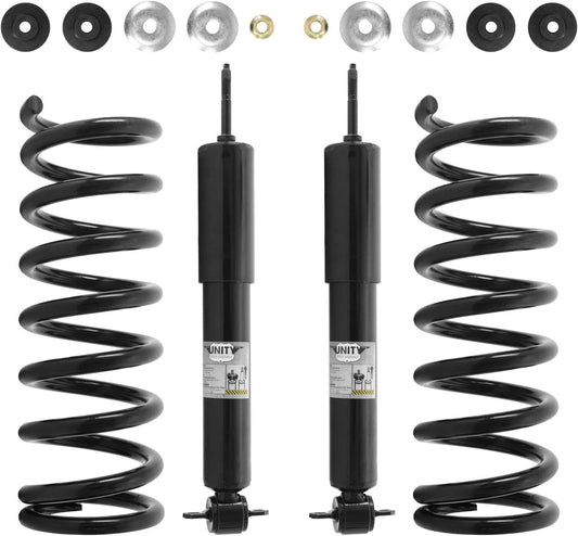 Elite Suspension Powered By Unity 60969c Front Passive Shock Conversion Kit 1992-2002 Ford Crown Victoria