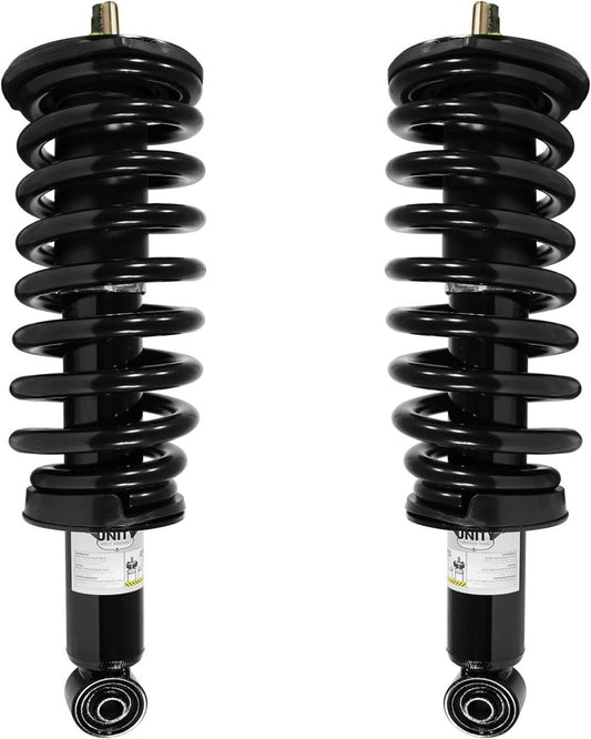 UNITY AUTOMOTIVE 2-11381-11382-001 Front 2 Wheel Complete Strut Assembly Kit 2001-2007 Toyota Sequoia
