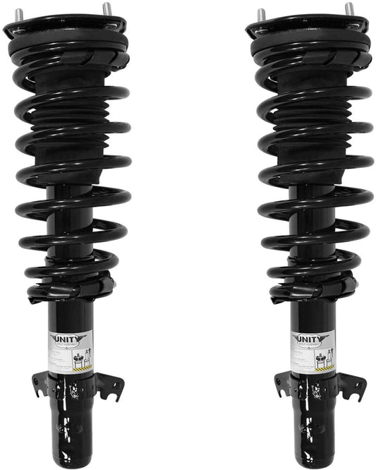 Unity Automotive 2-11980-001 Front 2 Wheel Complete Strut Assembly Kit 2006-2012 Ford Fusion