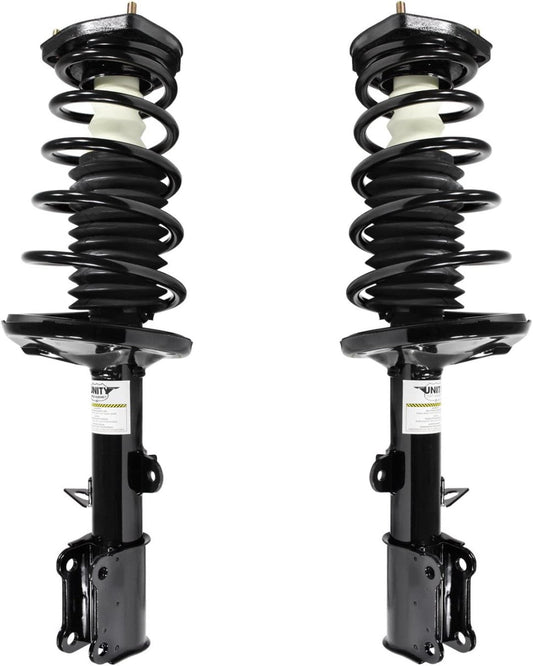 UNITY AUTOMOTIVE 2-15051-15052-001 Rear 2 Wheel Complete Strut Assembly Kit 1998-2002 Chevrolet Prizm