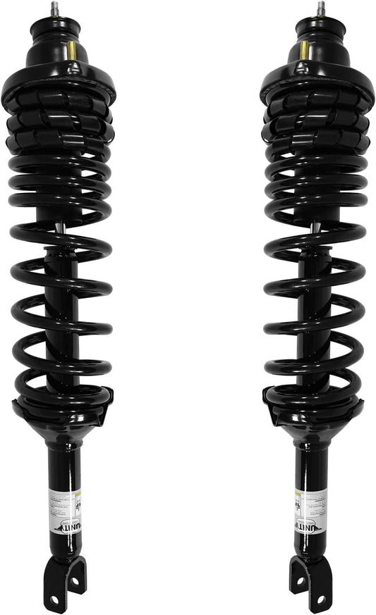 UNITY AUTOMOTIVE 2-15141-15142-001 Rear 2 Wheel Complete Strut Assembly Kit 1994-1997 Honda Accord