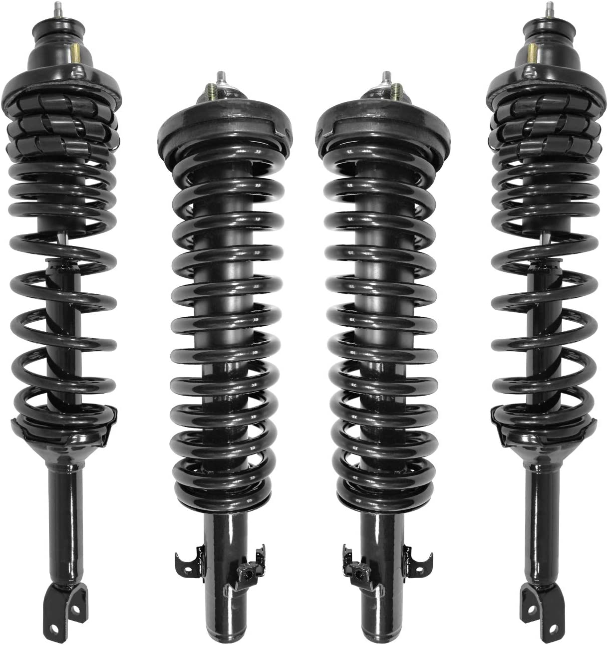 UNITY AUTOMOTIVE 4-11144-15141-001 4 Wheel Complete Strut Assembly Kit 1997-1999 Acura CL