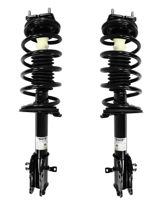 UNITY AUTOMOTIVE 2-11705-11706-001 Front 2 Wheel Complete Strut Assembly Kit 2007-2010 Mazda Cx-9