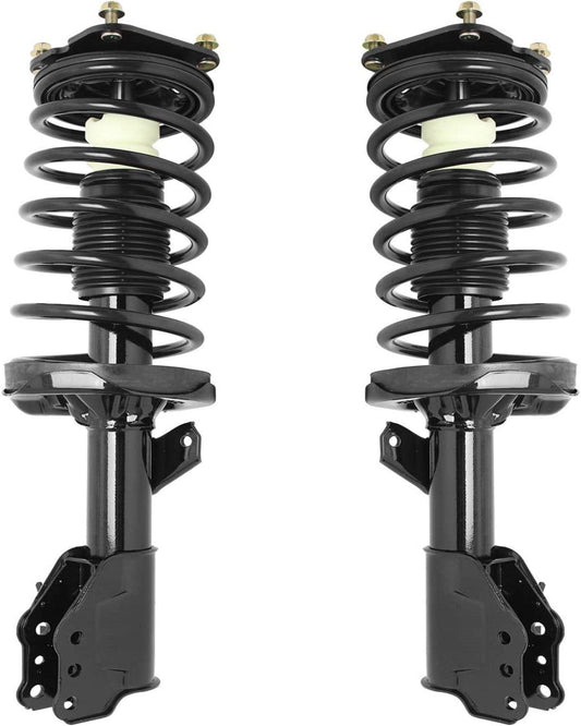 UNITY AUTOMOTIVE 2-11065-11066-001 Front 2 Wheel Complete Strut Assembly Kit 2000-2006 Mazda MPV 2WD