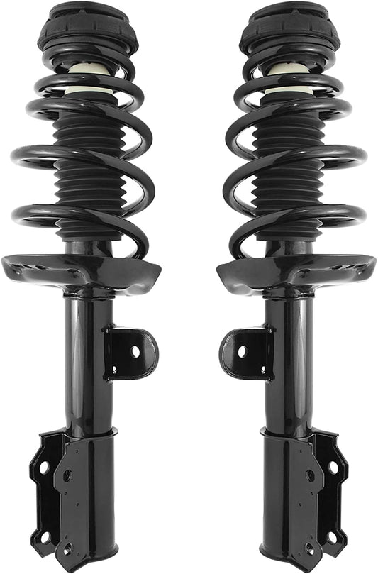 UNITY AUTOMOTIVE 2-11053-11054-001 Front 2 Wheel Complete Strut Assembly Kit 2011-2012 Chevrolet Volt