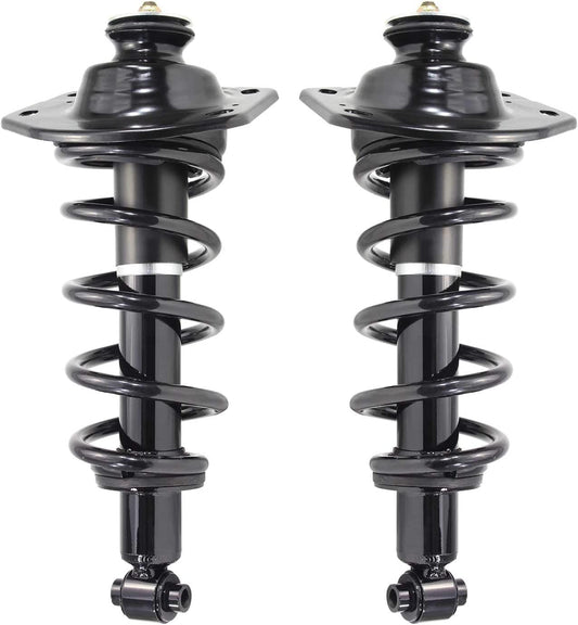 UNITY AUTOMOTIVE 2-15203-15204-001 Rear 2 Wheel Complete Strut Assembly Kit 2010-2015 Chevrolet Camaro V6