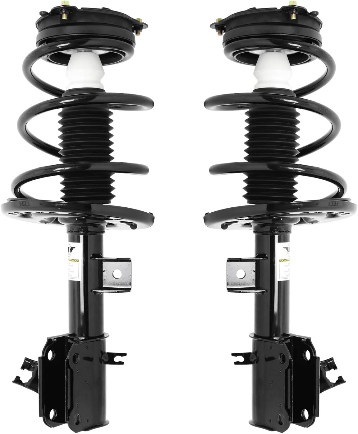 Unity Automotive 2-11633-11634-001 Front 2 Wheel Complete Strut Assembly Kit 2013-2015 Nissan Altima 4 Cylinder